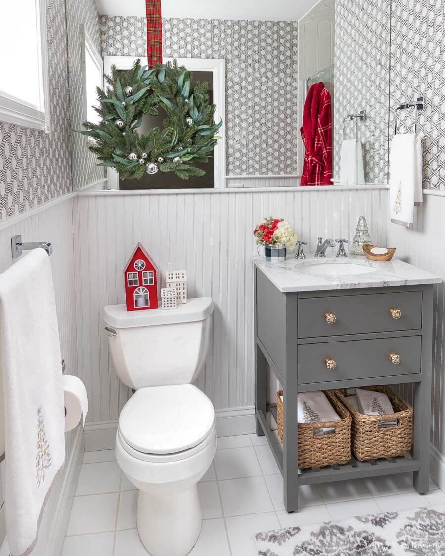 christmas decor in bathroom 25+ christmas decor for bathroom ideas for a cozy and festive home spa