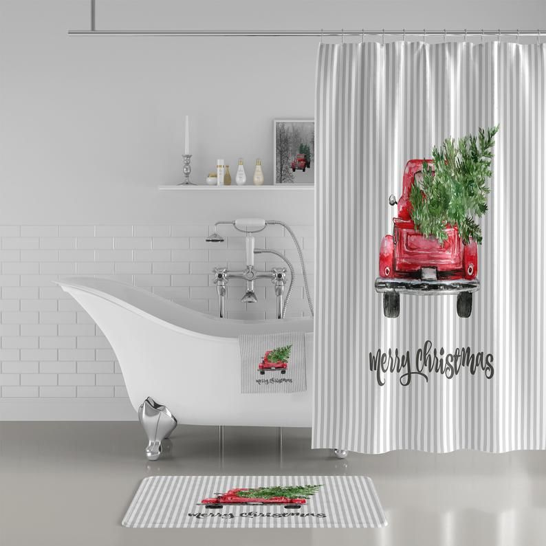 christmas bathroom decor sets 15 Best Christmas Bathroom Sets 2019 Christmas Bathroom Decor Ideas