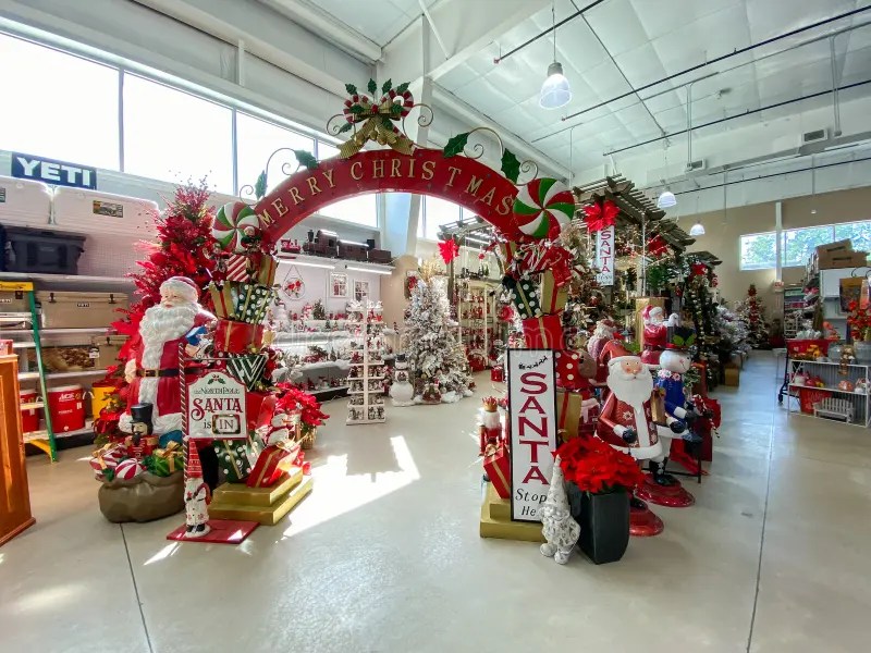 ace hardware christmas decor Christmas Decorations at an Ace Hardware Retail Store in Orlando, Florida Editorial Photography