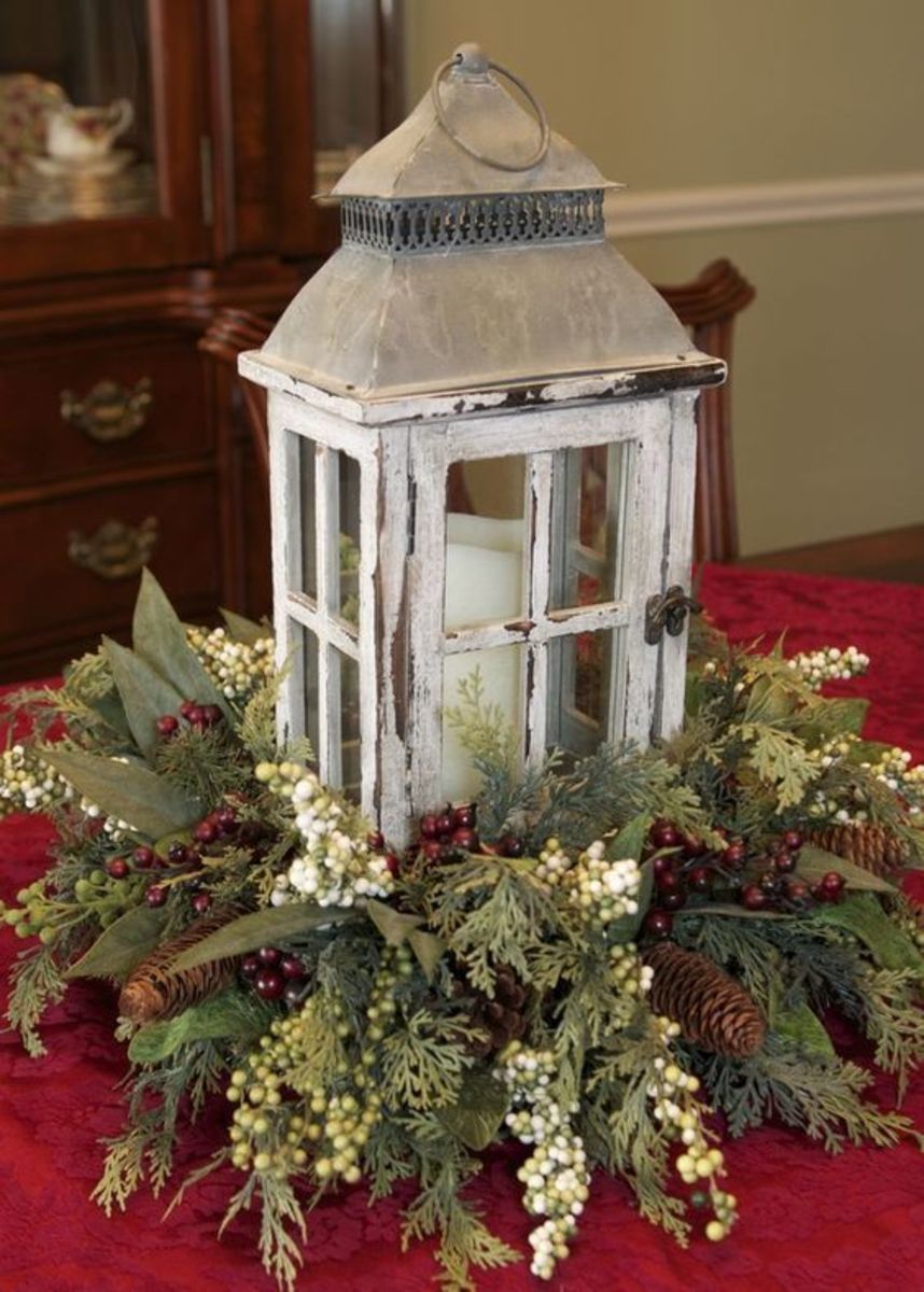 christmas decor with lanterns 100+ Stunning DIY Christmas Lantern Décor Ideas Holidappy