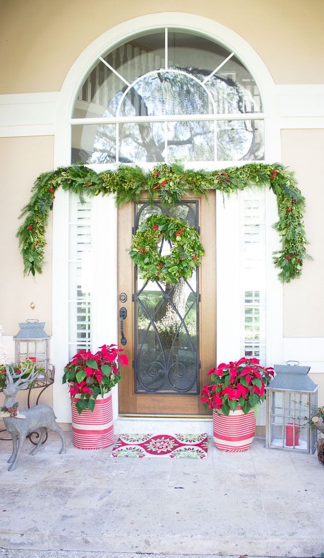 diy christmas porch decor 30 Best DIY Christmas Porch Decorations