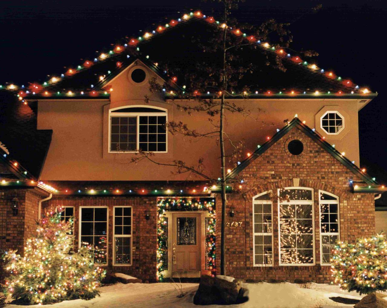 christmas decor for roof Top 30 Christmas Rooftop Decorations Home Inspiration and Ideas DIY Crafts Quotes Party