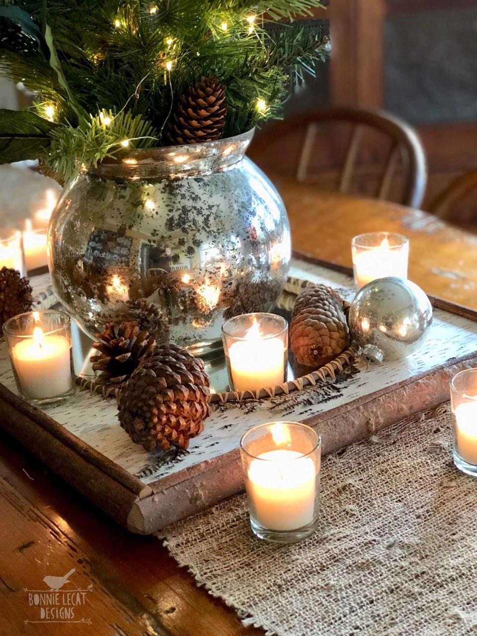 christmas decor ideas rustic Farmhouse Christmas Decor Ideas 2017