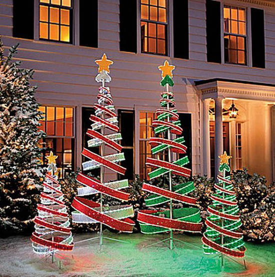 outdoor christmas decor large 30+ Breathtaking Christmas Yard Decorating Ideas and Inspiration All About Christmas