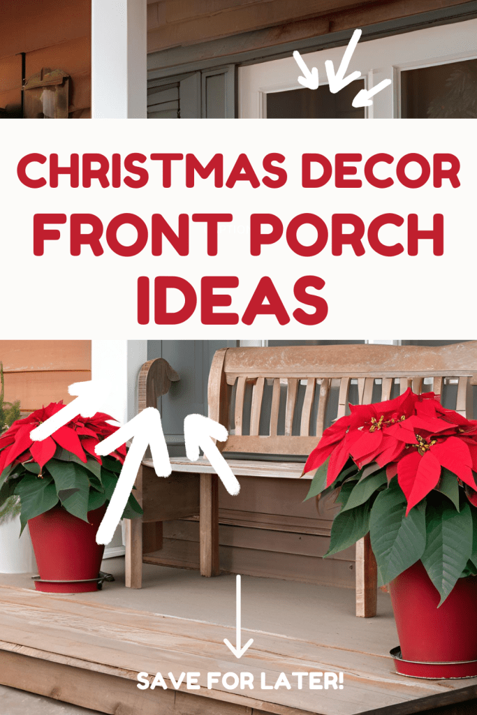 christmas decor for the front porch 13 Simple, Easy Christmas Decor Front Porch Ideas Pribbles