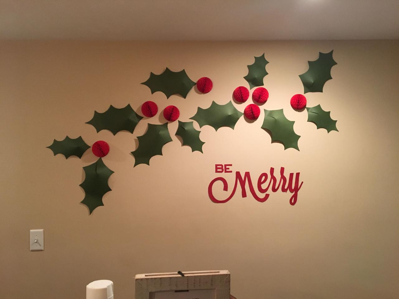 christmas decor ideas in wall 20+ Christmas Pictures For The Wall DECOOMO