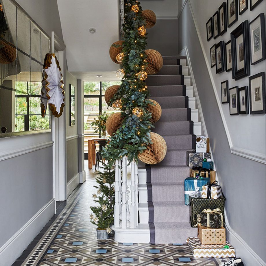 christmas hallway decor ideas Hallway Ideas Colour, Hallway Ideas Entrance Narrow, Modern Hallway