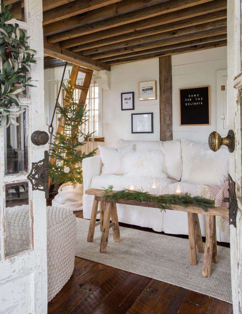 crate and barrel christmas decor 10 Cozy Holiday Decorating Ideas for Small Spaces Crate and Barrel Blog Home decor catalogs