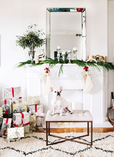 west elm christmas decor West Elm Holiday Decor Decor, Christmas inspiration, Christmas mantels