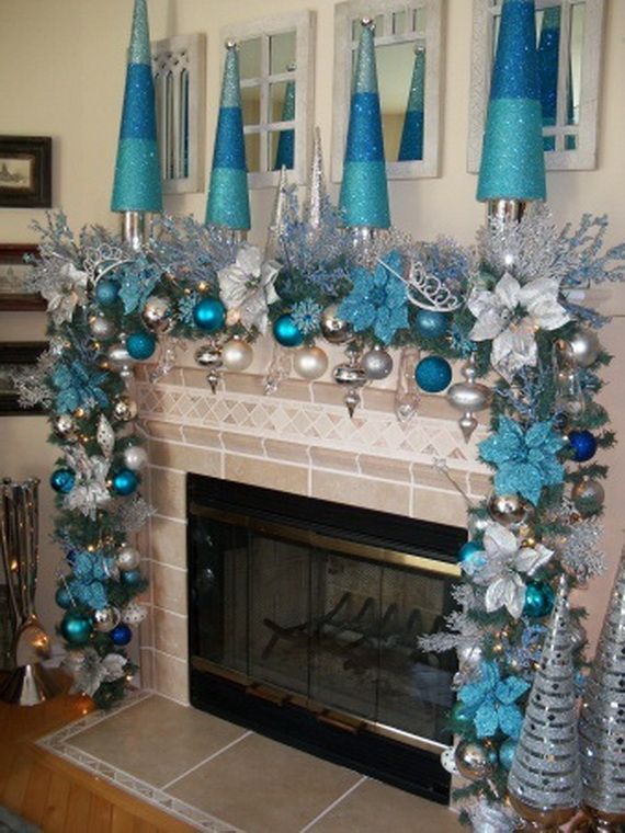 christmas decor blue theme 20+ Awesome Blue Christmas Decorations Ideas SWEETYHOMEE