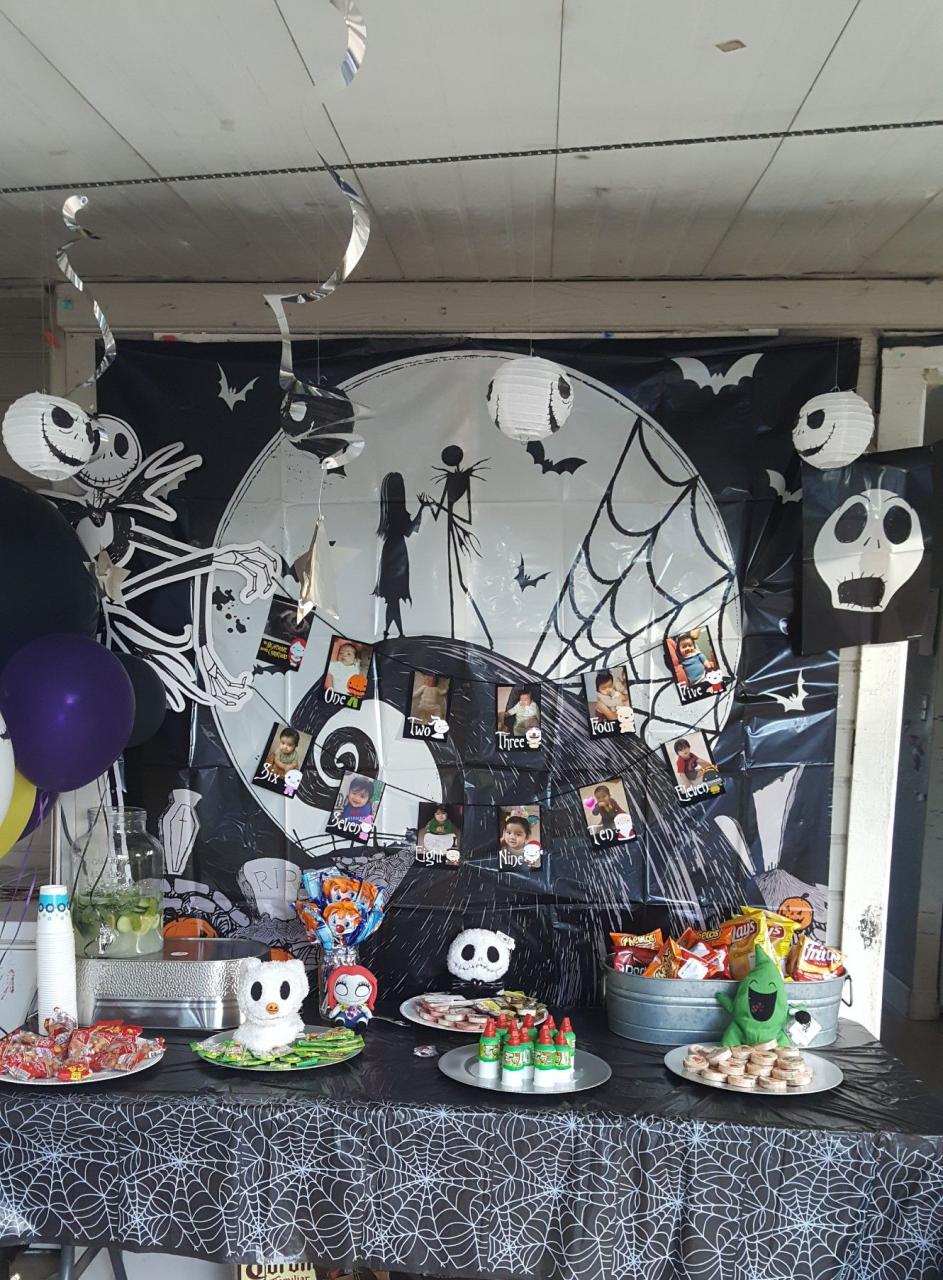 nightmare before christmas party decor Nightmare Before Christmas Party Decorations Australia The Cake Boutique