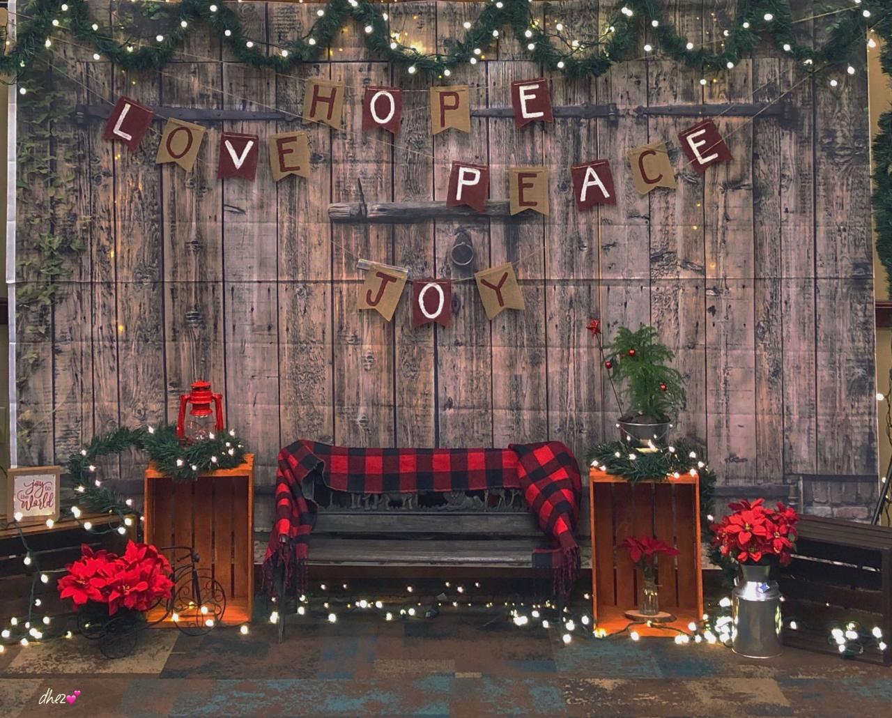 christmas decor ideas backdrop 20+ Diy Christmas Backdrop Ideas