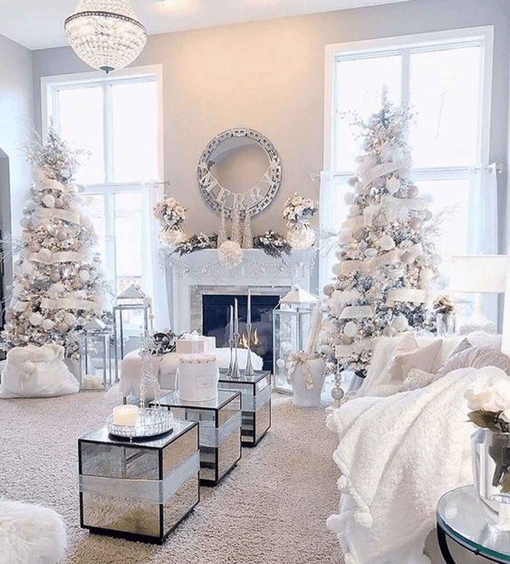 christmas house decorations inside pinterest 31 Luxury Christmas Decor Ideas For Your Interior Design Luxury