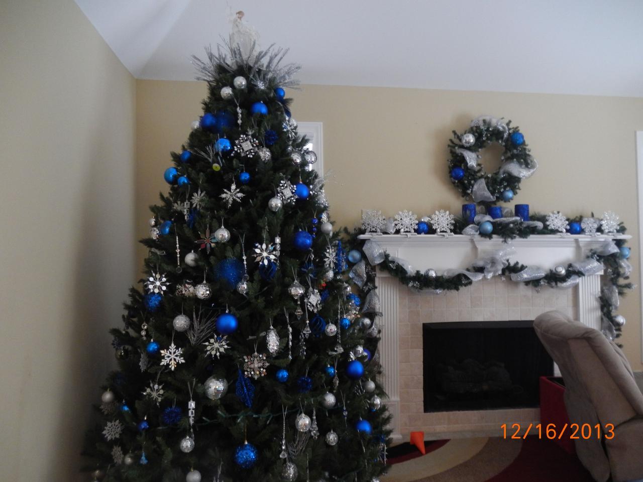 royal blue christmas tree decor 20+ Royal Blue Xmas Decorations