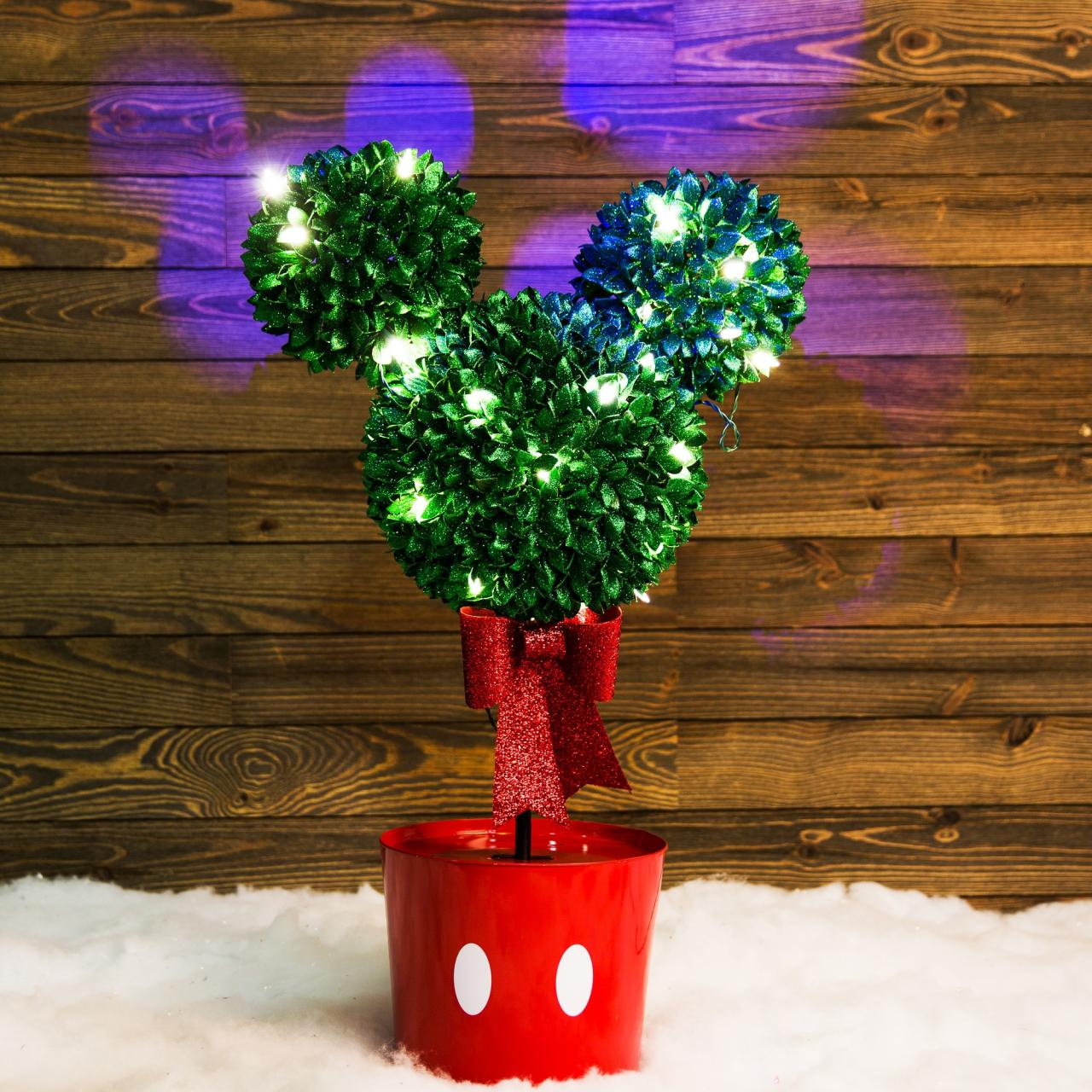 disney christmas decor outdoor disney christmas outdoor decorations mickey mouse topiary potted