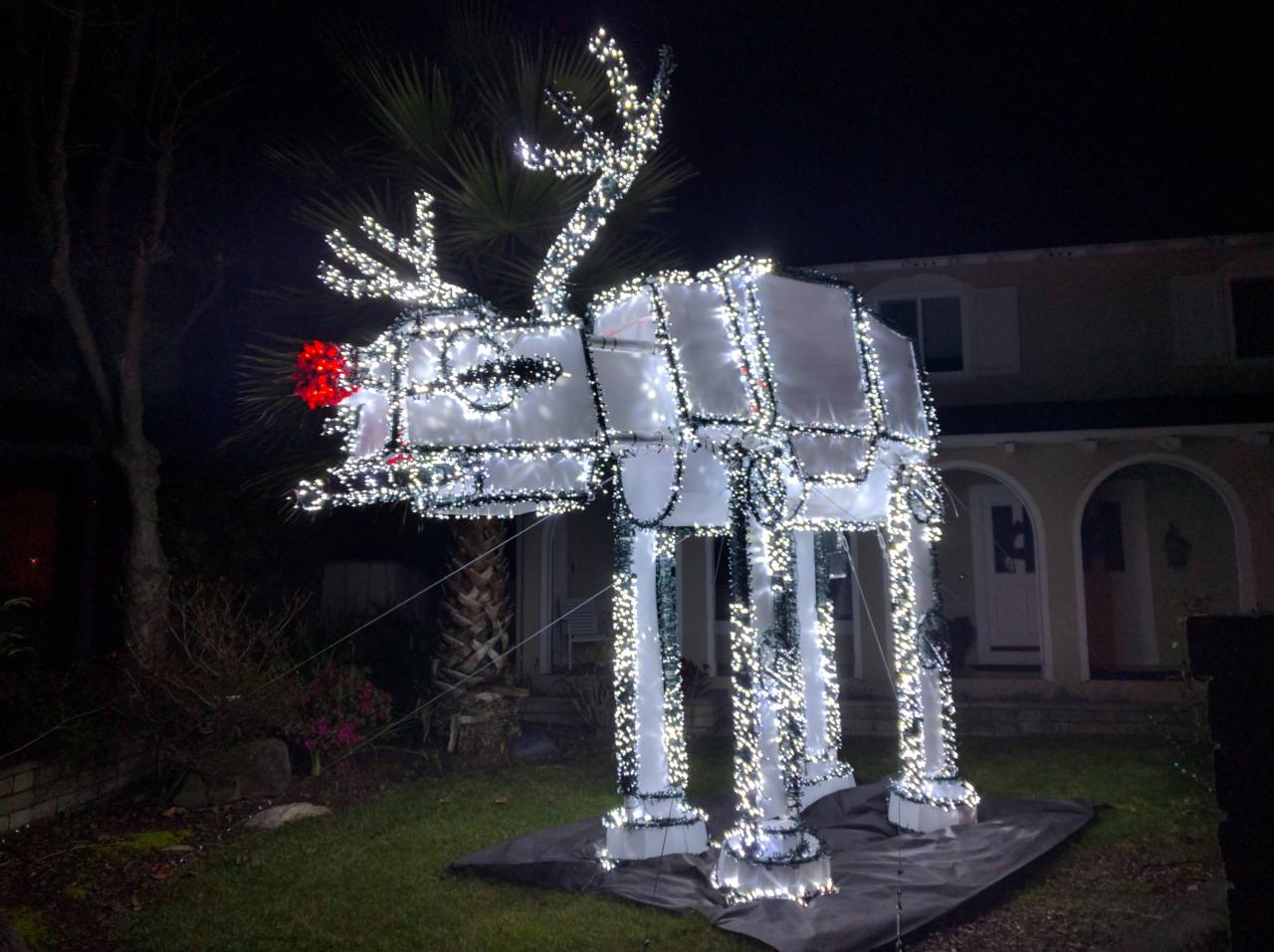 star wars christmas decor Star Wars Outdoor Christmas Decorations HMDCRTN