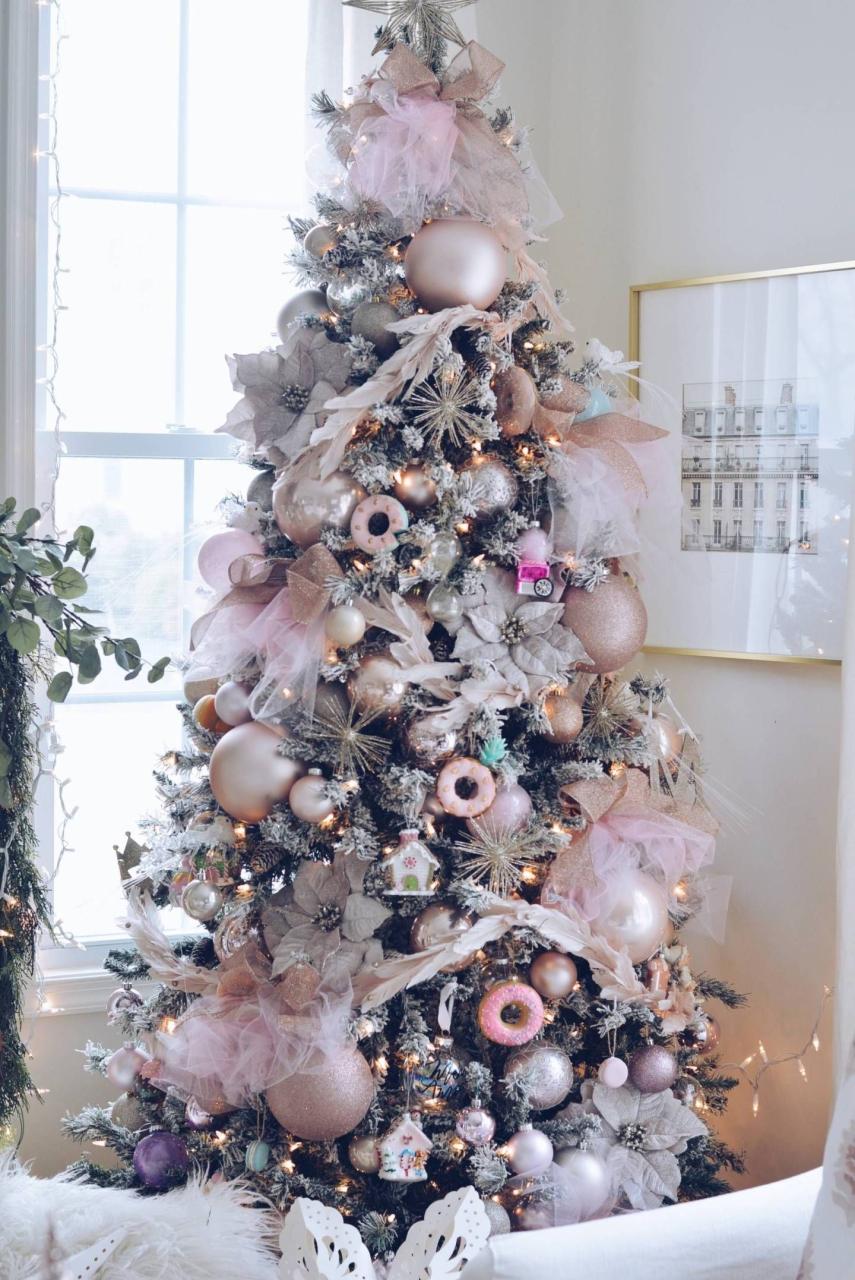 pink christmas tree decor How to Decorate a Pink Christmas Tree Pink christmas tree, Pink christmas decorations