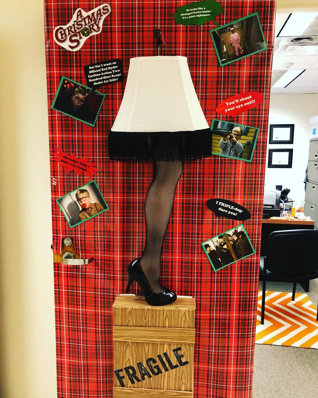 a christmas story decor A Christmas Story Office Decorating Ideas