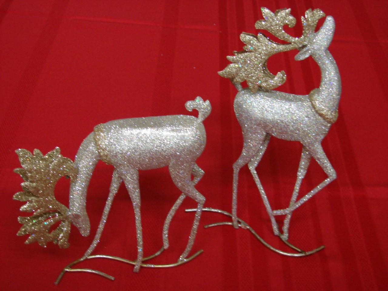 elegant christmas deer decor My elegant reindeer Christmas ornaments, Christmas crafts, Holiday decor