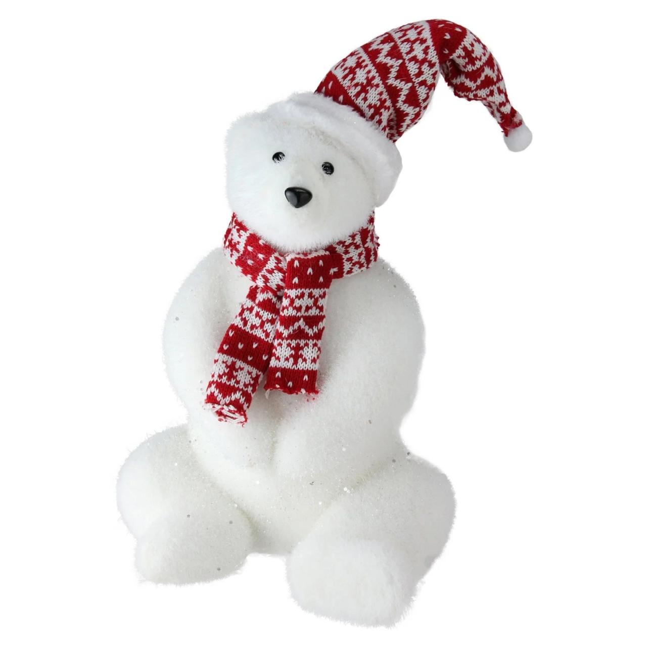 polar bear christmas decor Northlight Retro Christmas Polar Bear Decoration