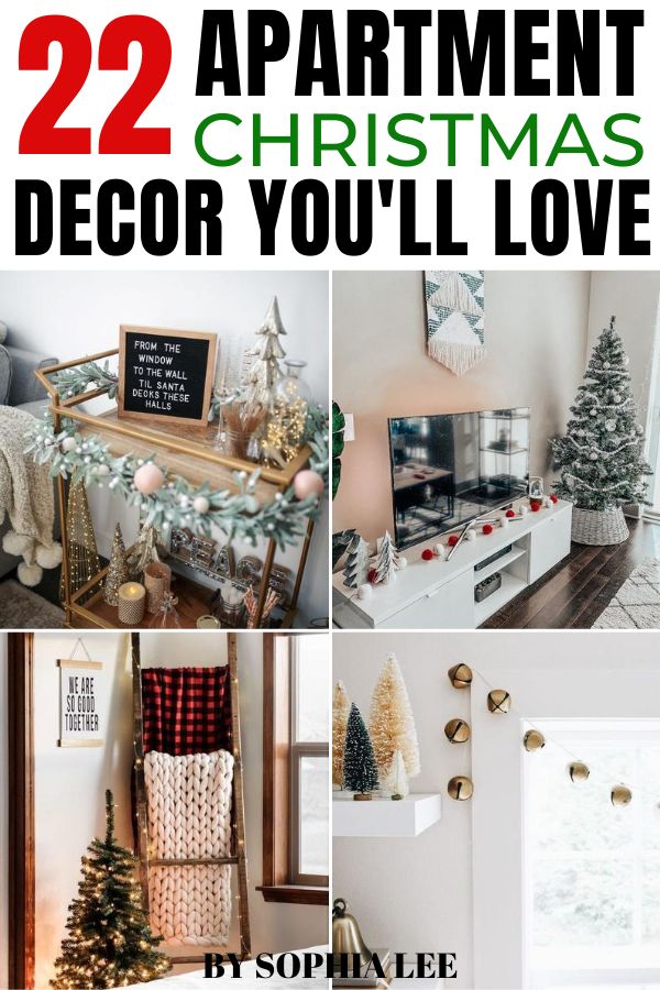 apartment christmas decor ideas 22 Best Apartment Christmas Decor Ideas By Sophia Lee Christmas decorations apartment