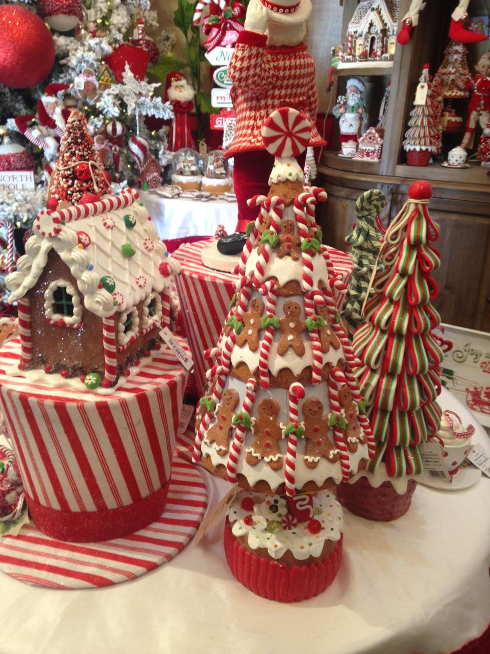 ginger bread christmas decor Delight in Sweet and Whimsical Candy Houses