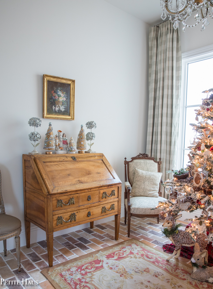 french country christmas decor French Country Christmas Decor... Home Tour Part 1 Petite Haus