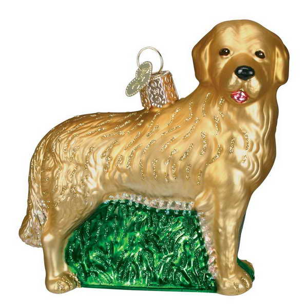 golden retriever christmas decor Golden Retriever Christmas Decorations PETSIDI