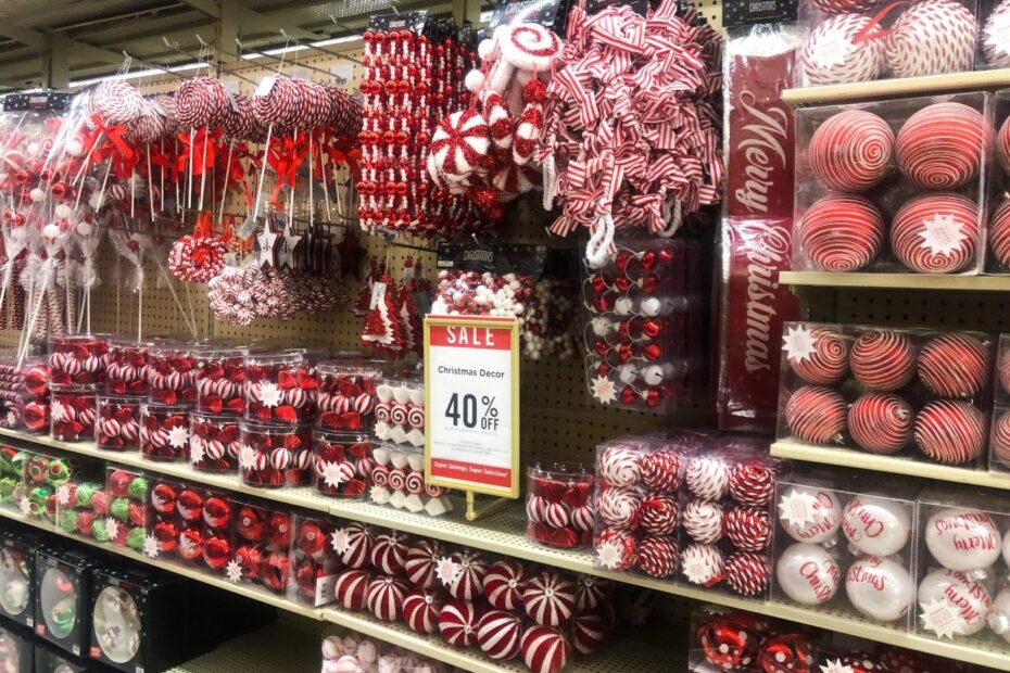 christmas decor in sale Hobby Lobby Christmas Decorations on Sale for 40 off This Week!