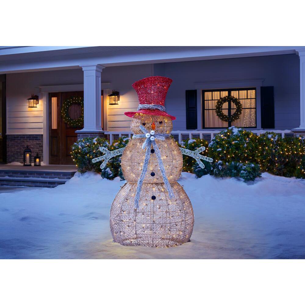 christmas decor home depot Snowman Christmas Yard Decorations Outdoor Christmas Decorations