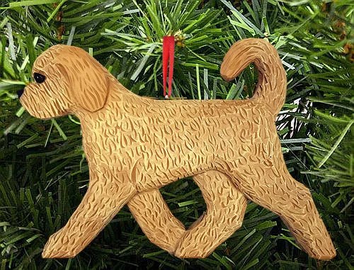 golden doodle christmas decor Goldendoodle Christmas Ornament Multiple Colors Available Etsy