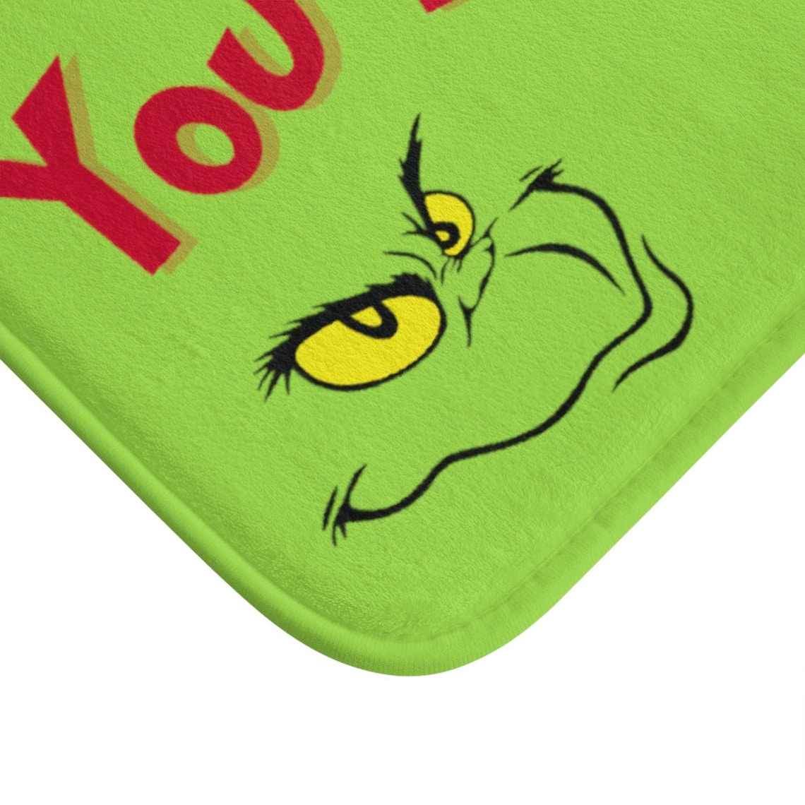 grinch christmas bathroom decor The Grinch Bath Mat The Grinch Christmas Bathroom Decor Etsy