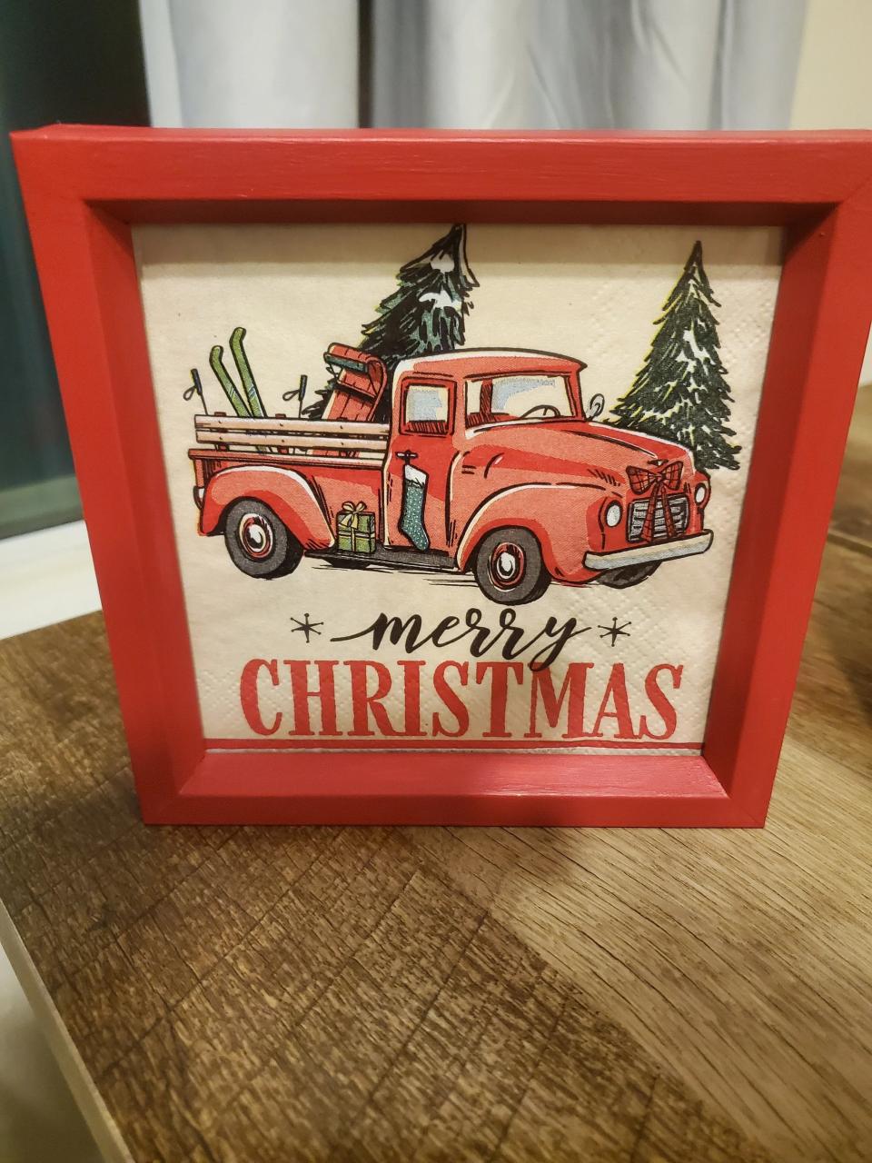 vintage truck christmas decor Vintage Truck Christmas decor Picture Etsy