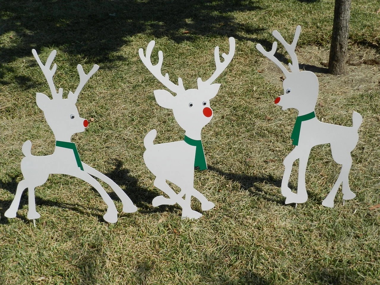 metal christmas yard decor Metal Yard Art Christmas Lawn Decor Outdoor Christmas