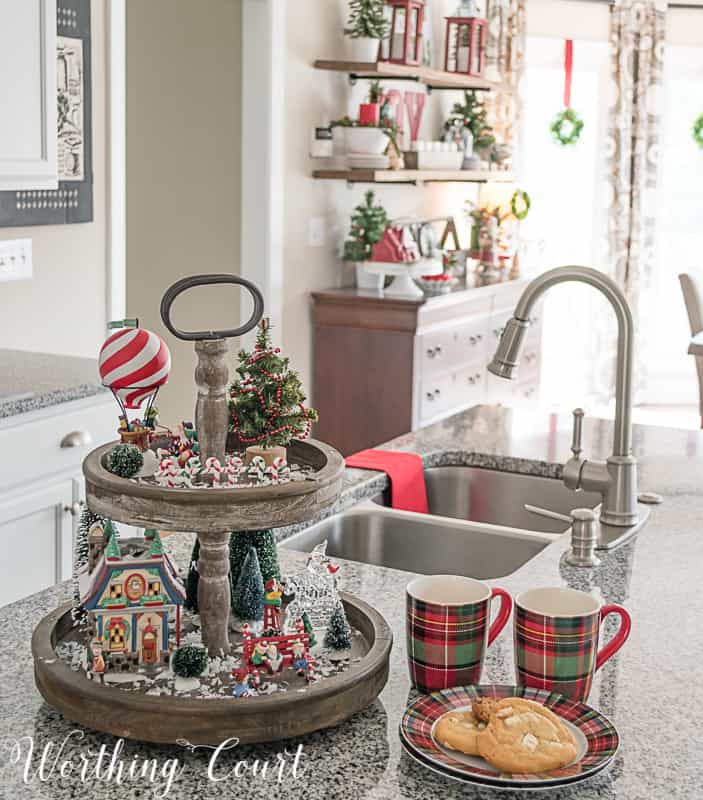 christmas kitchen island decor Thiết kế christmas decoration for kitchen island độc đáo và tinh tế cho mùa lễ hội