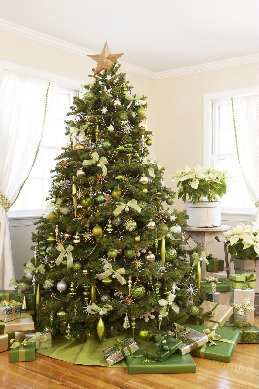 green christmas decor ideas Green Christmas Decorations Ideas for Lime Green Christmas Decorations