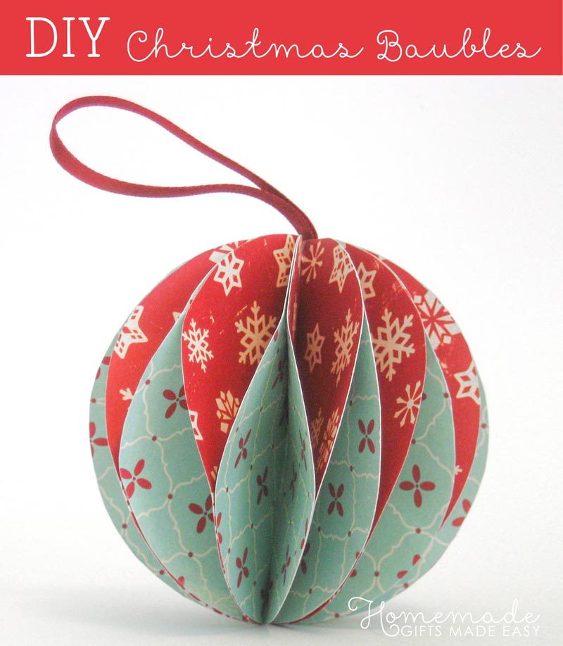 christmas decor to make Easy to Make Christmas Ornaments