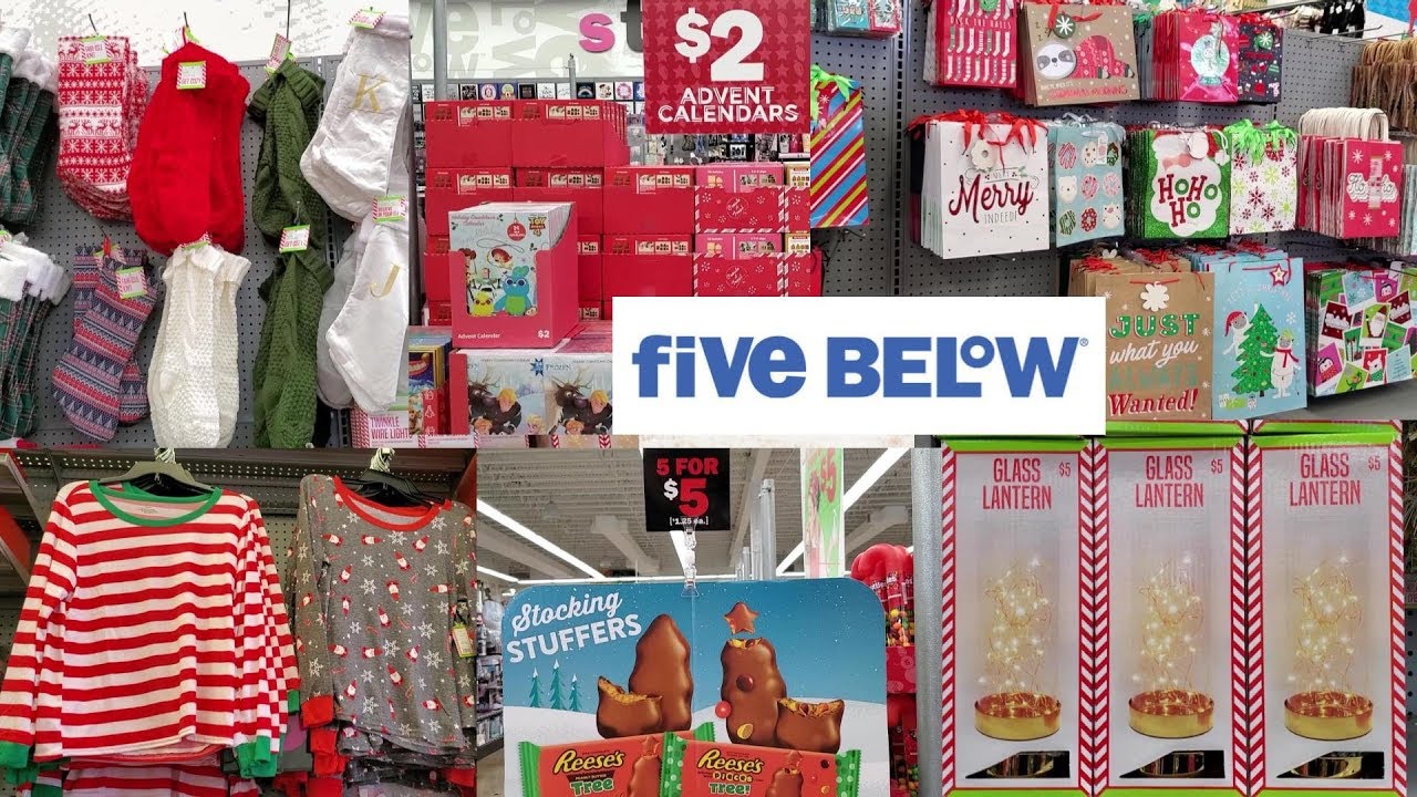 5 below christmas decor Five Below Christmas Decor Holiday Home Decor Shop With Me YouTube