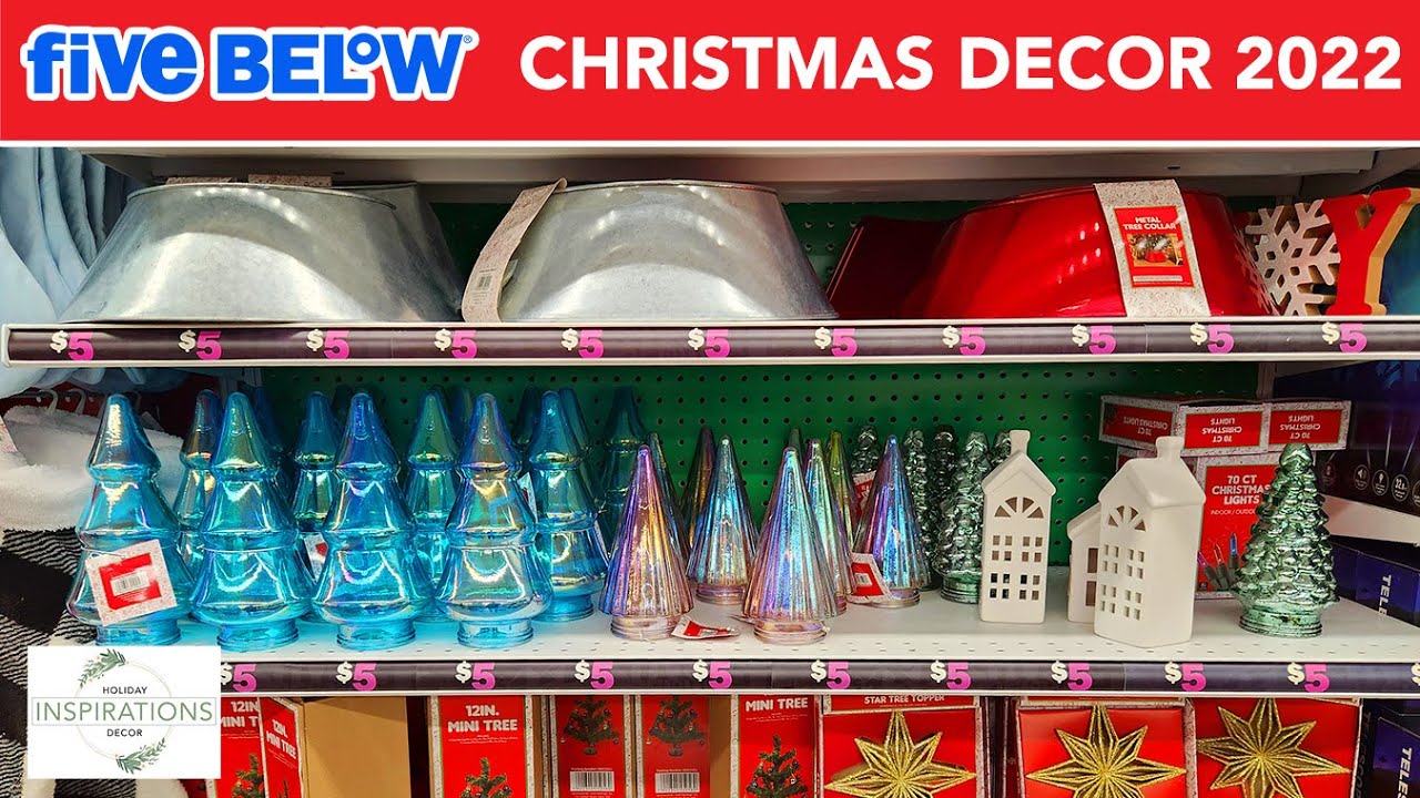 5 below christmas decor 5 BELOW Christmas Decor 2022! YouTube