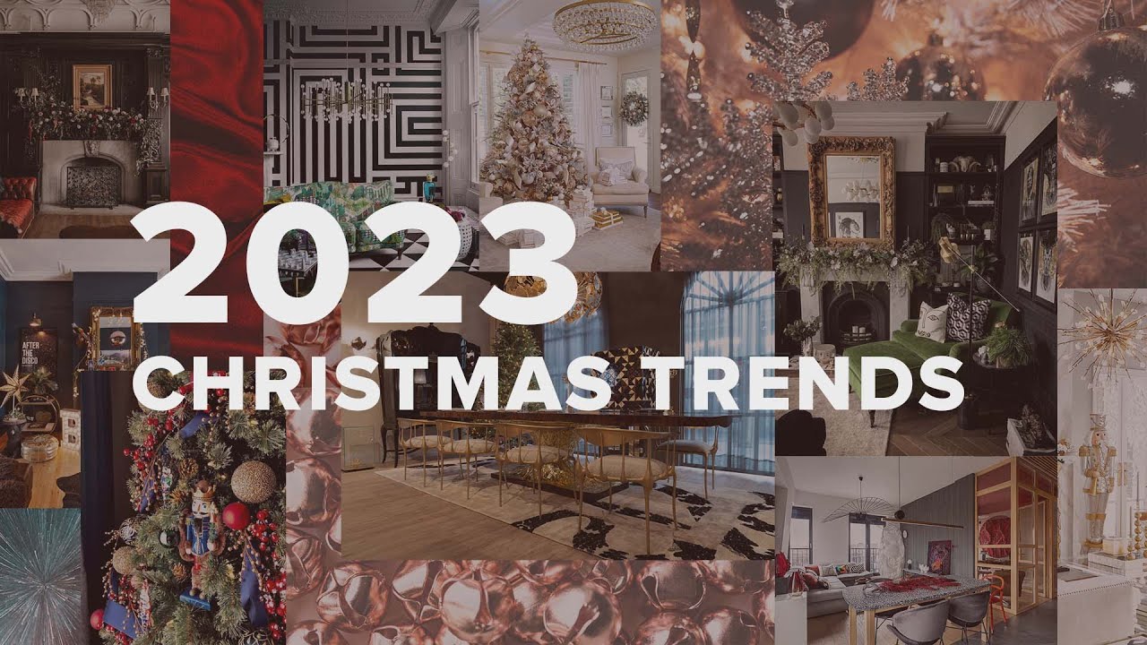 christmas decor trends 2025 Futuristic christmas decorations 2023 for a Modern Holiday