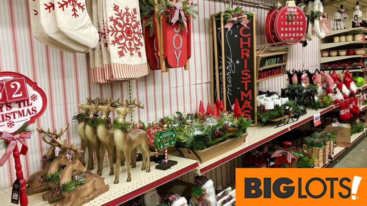 big lots christmas decor BIG LOTS CHRISTMAS DECORATIONS CHRISTMAS ORNAMENTS DECOR SHOP WITH ME SHOPPING STORE WALK