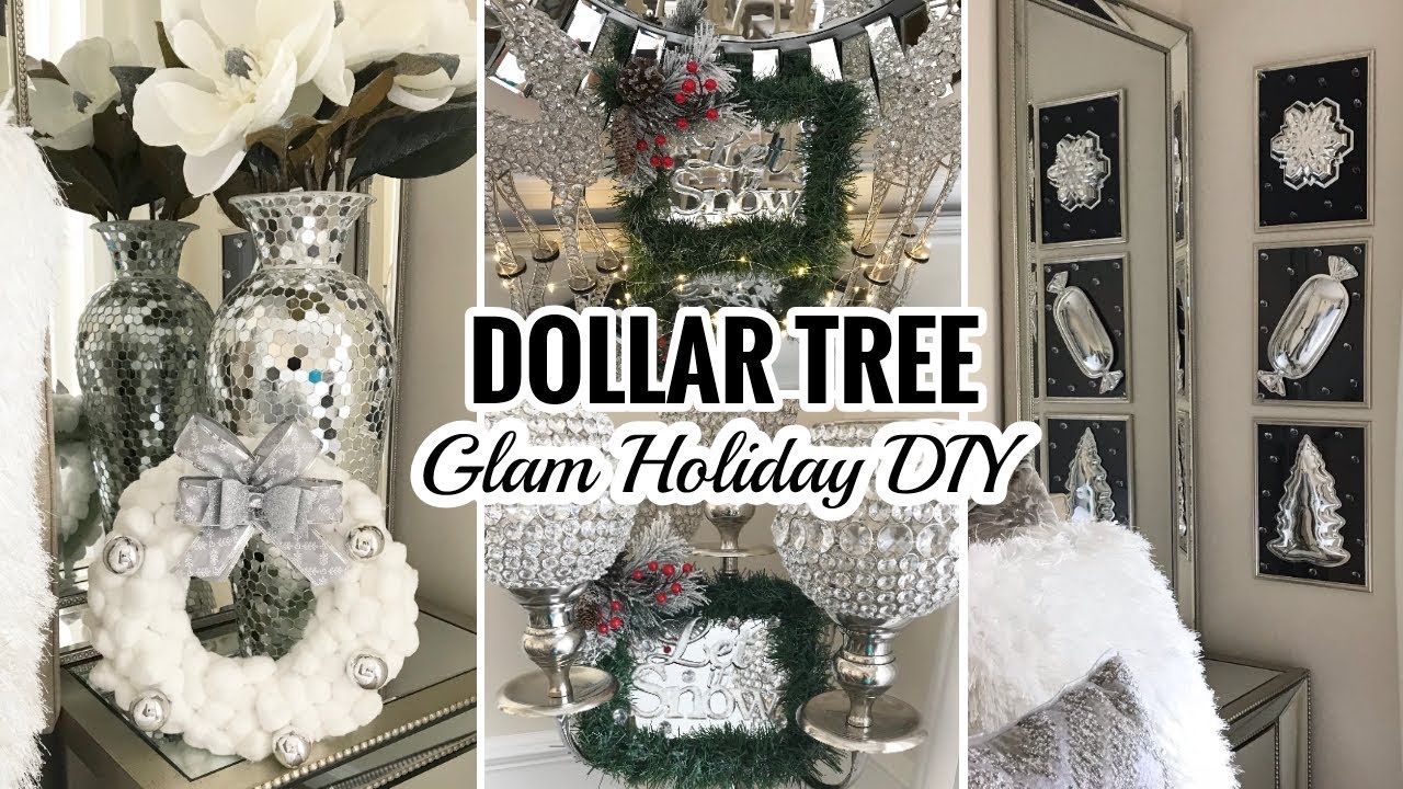 diy dollar tree christmas decor DIY Dollar Tree Christmas Decor Dollar Tree DIY Glam Decor YouTube