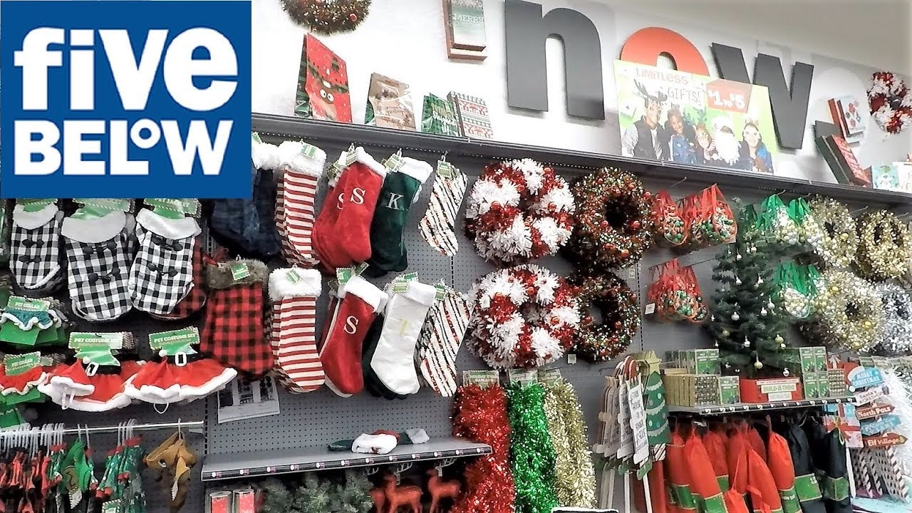 five below christmas decor FIVE BELOW CHRISTMAS SHOPPING ORNAMENTS DECORATIONS HOME DECOR YouTube