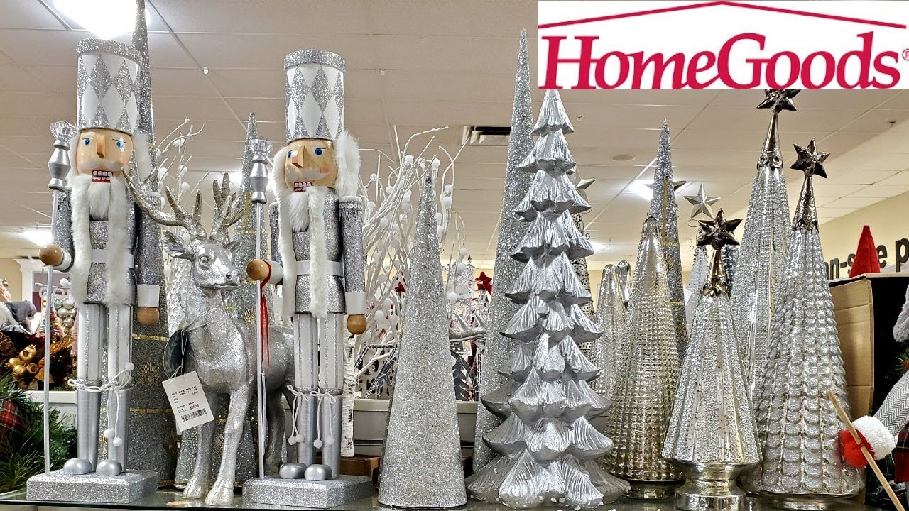 christmas decor home goods HomeGoods Come with Me * Christmas Decorations Walkthrough 2019 YouTube