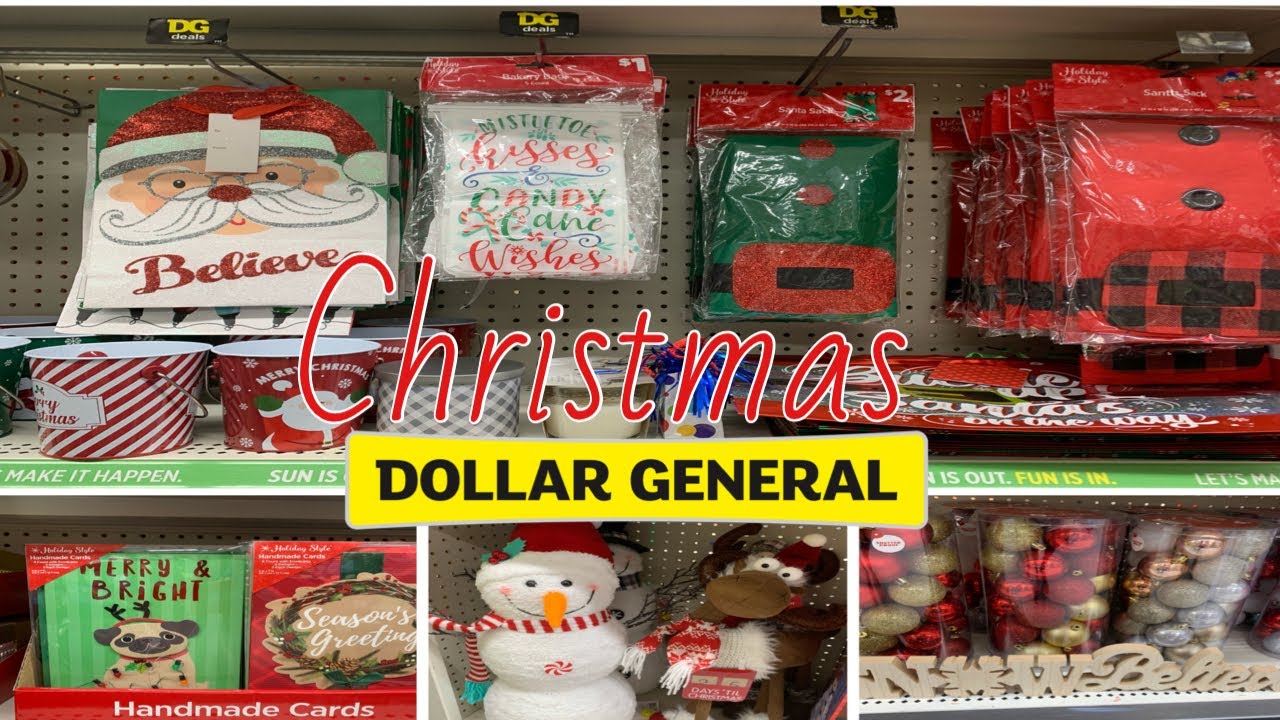 dollar general christmas decor DOLLAR GENERAL CHRISTMAS DECOR 2020* Holiday Edition* YouTube