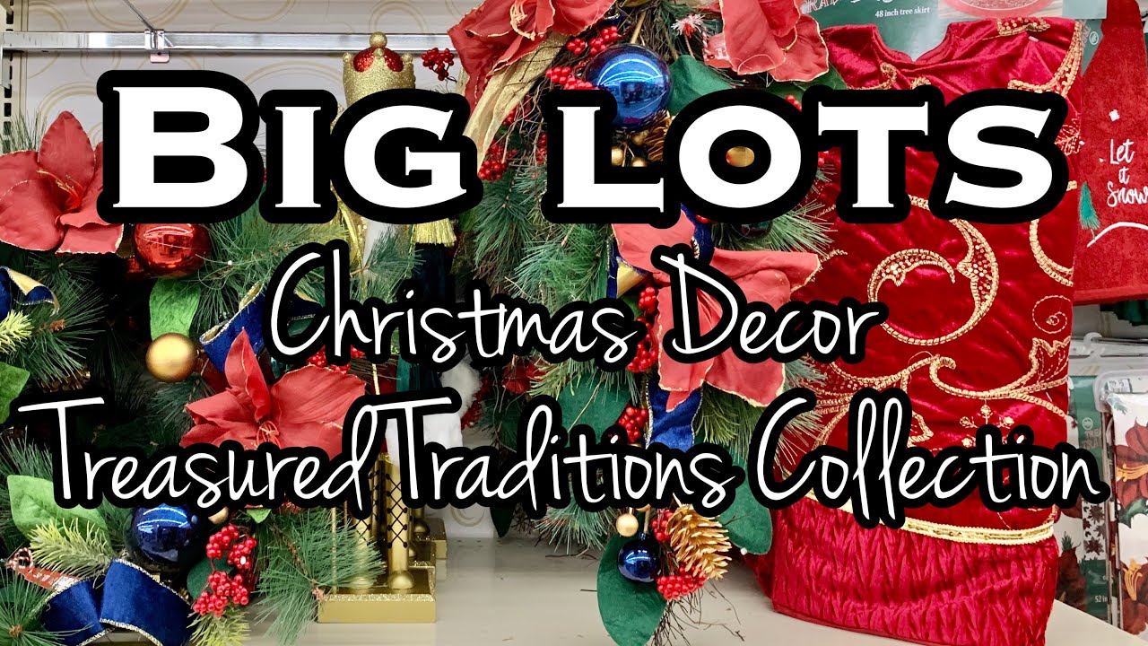 big lots christmas bathroom decor BIG LOTS CHRISTMAS DECOR 2020 • Treasured Traditions Collections • Shop