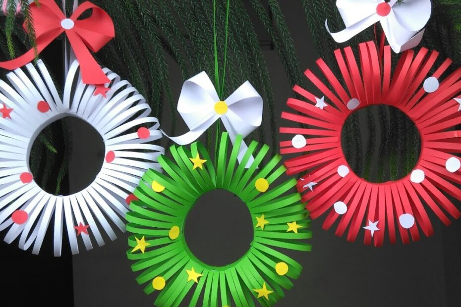 christmas decoration ideas ks1 Paper Crafts For School Christmas Crafts Christmas Decorations