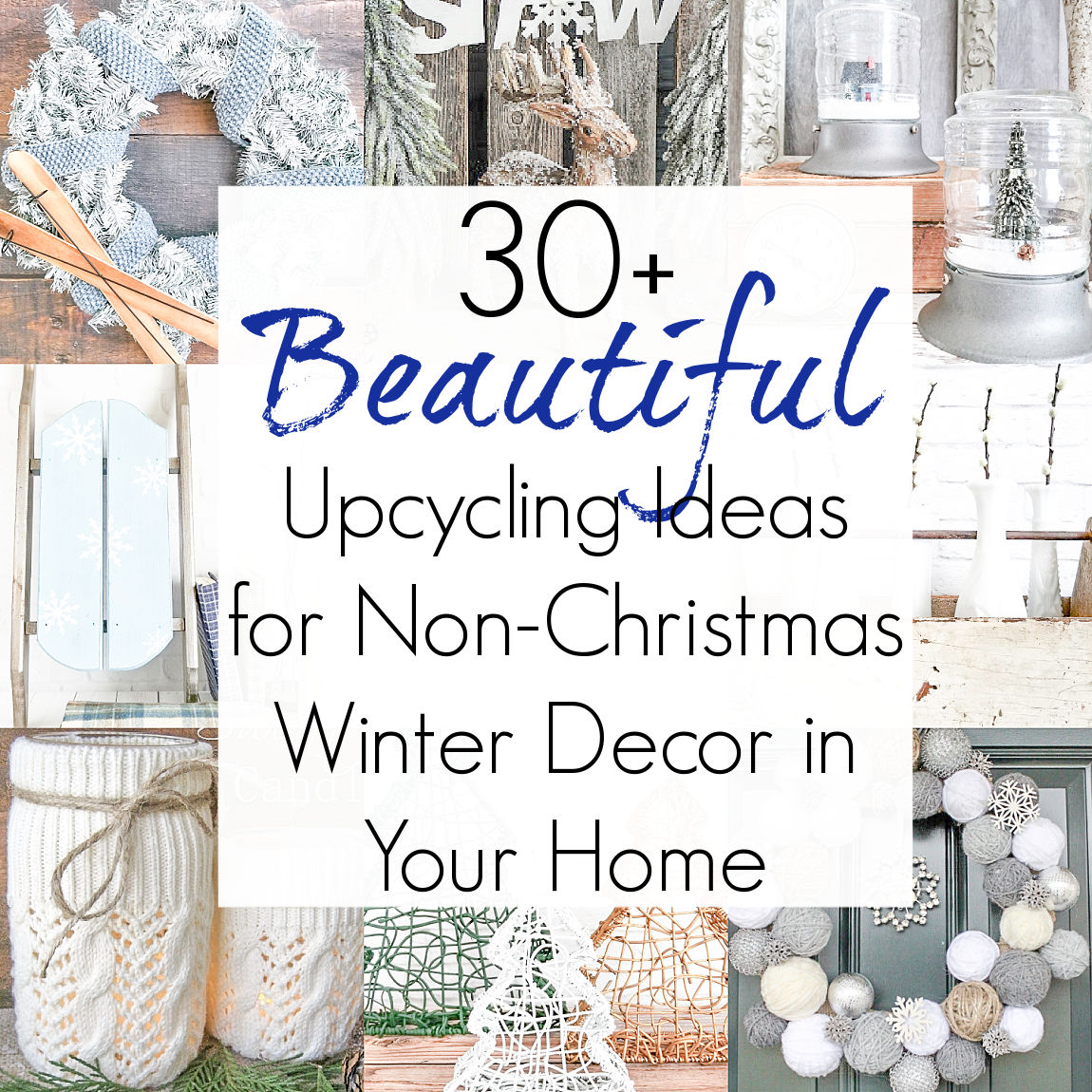 winter decor not christmas Winter Decor Ideas and NonChristmas Winter Decorations