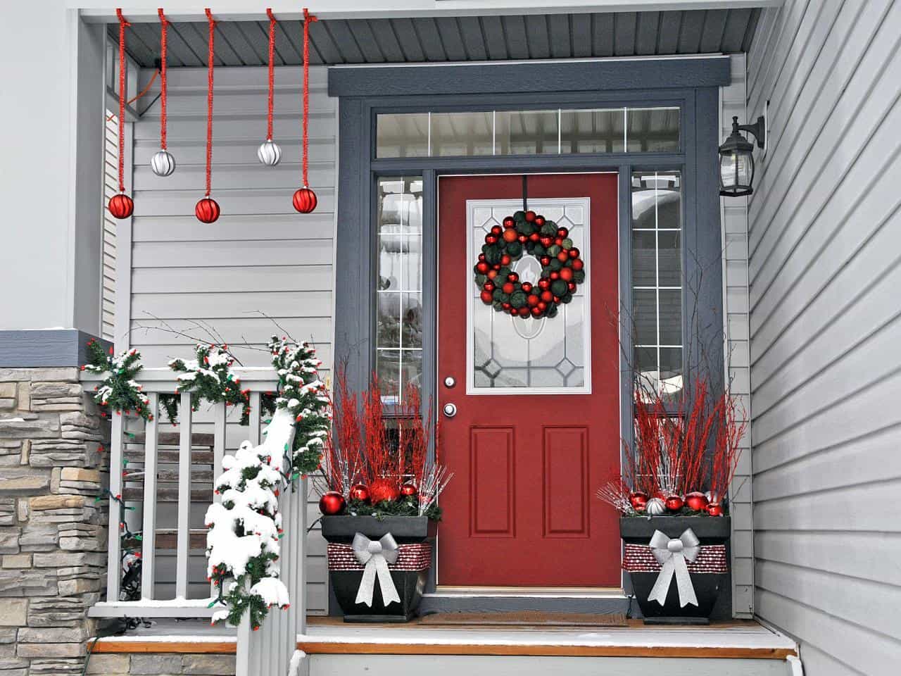 christmas decor small front porch Christmas Decorating Ideas for Your Porch