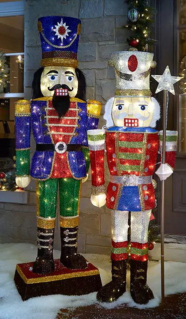 christmas decorations outdoor nutcracker Outdoor Christmas Decorations